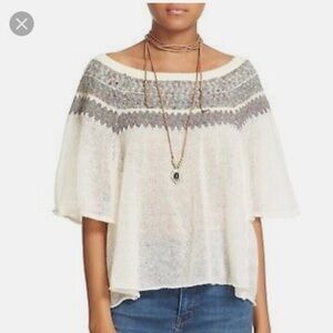 Free people sweater size M